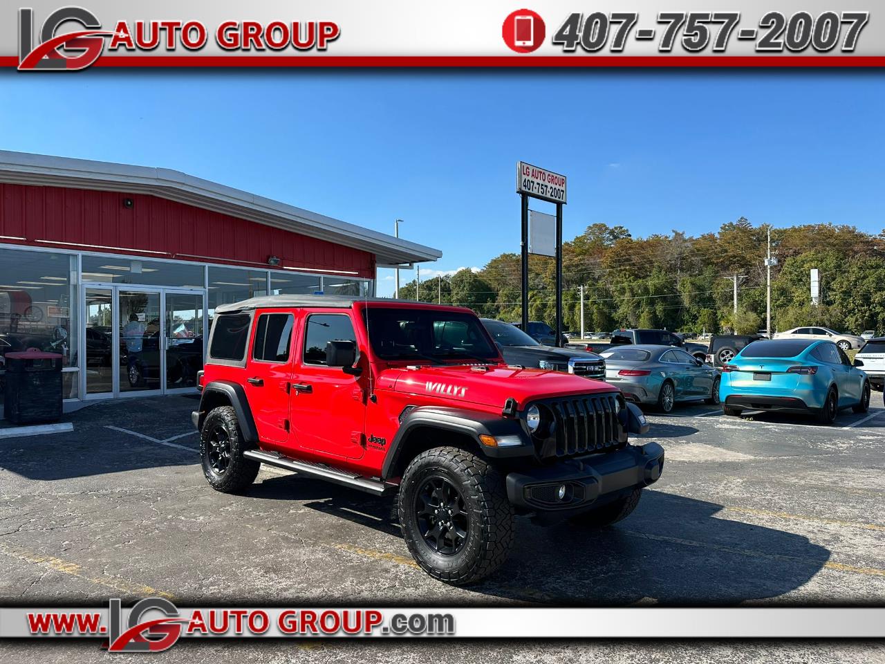 Jeep Wrangler Unlimited Willys Sport 4x4 2021