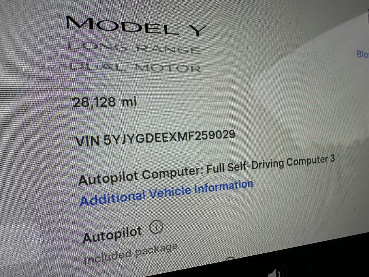 Tesla Model Y Long Range 2021