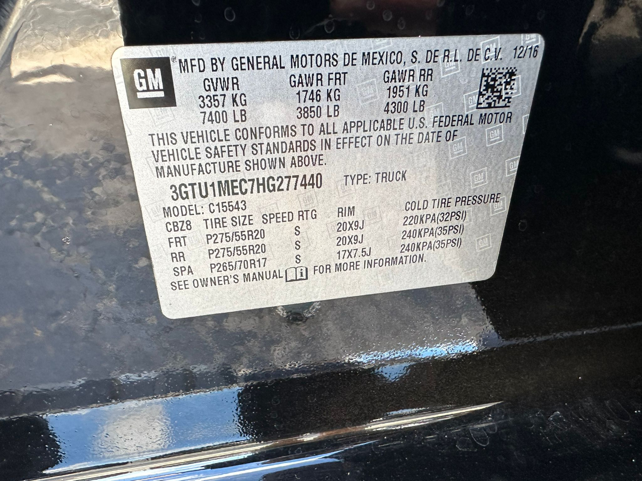 GMC Sierra 1500 SLE Crew Cab Long Box 2WD 2017