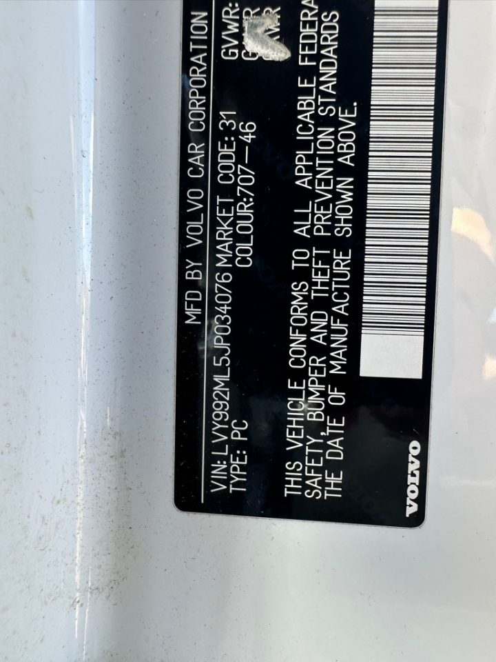 Volvo S90 T6 Inscription AWD 2018