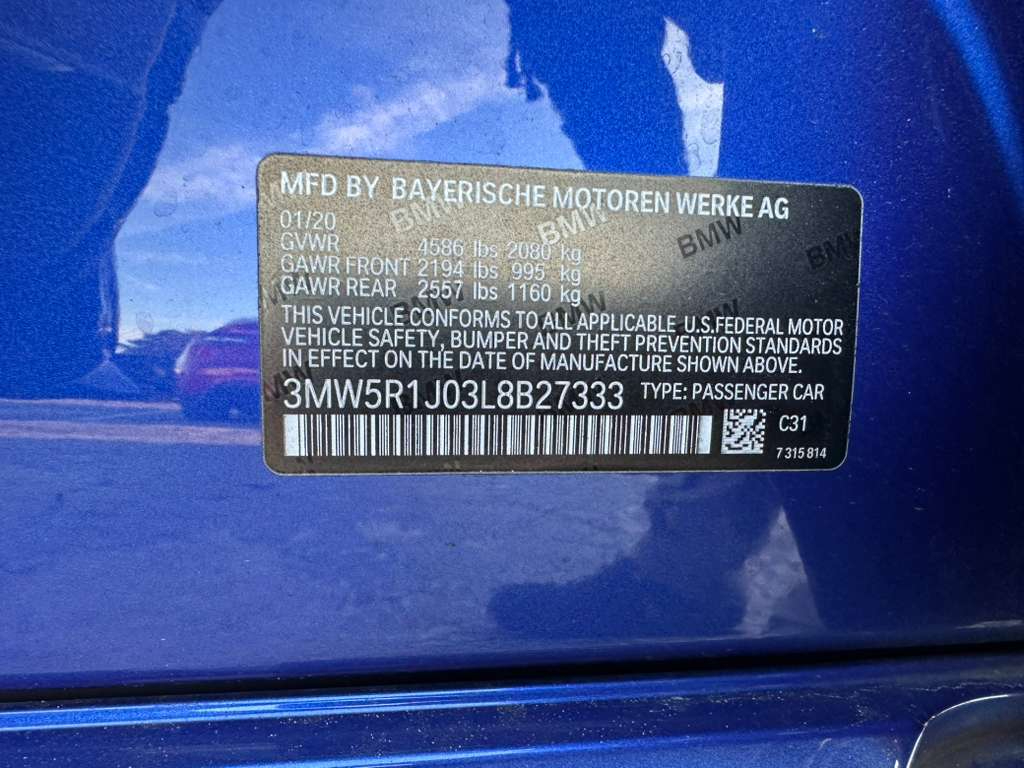 BMW 3-Series 330i 2020