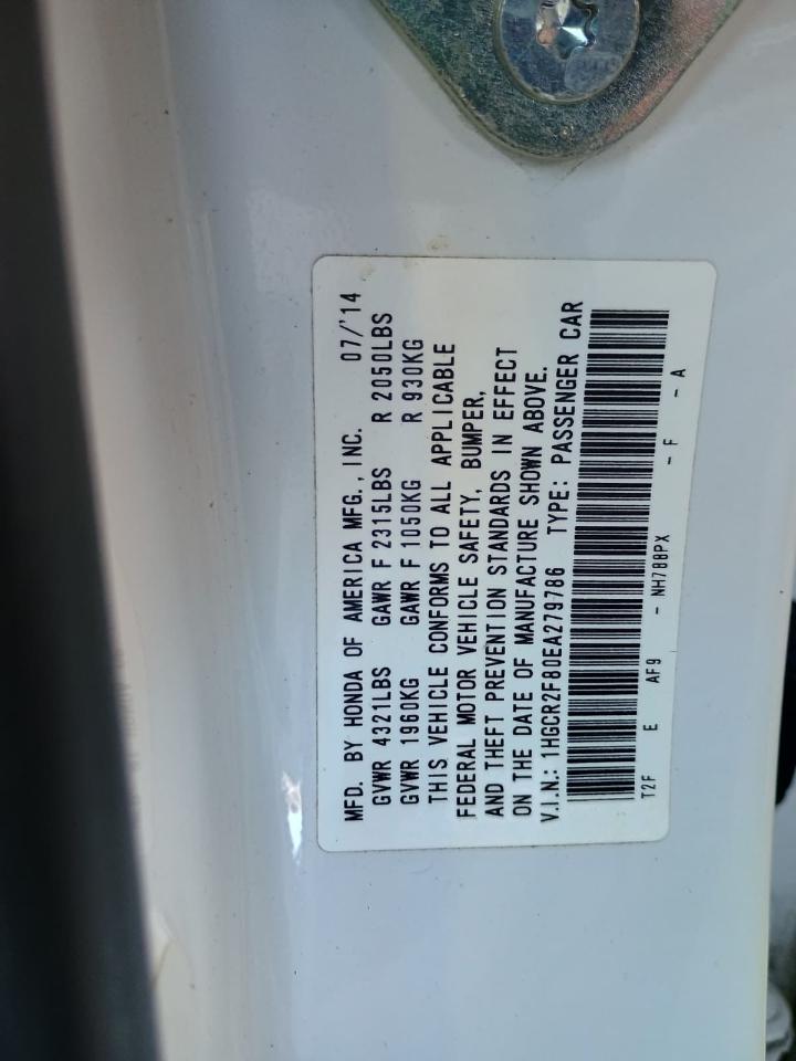 Honda Accord EX-L Sedan CVT 2014