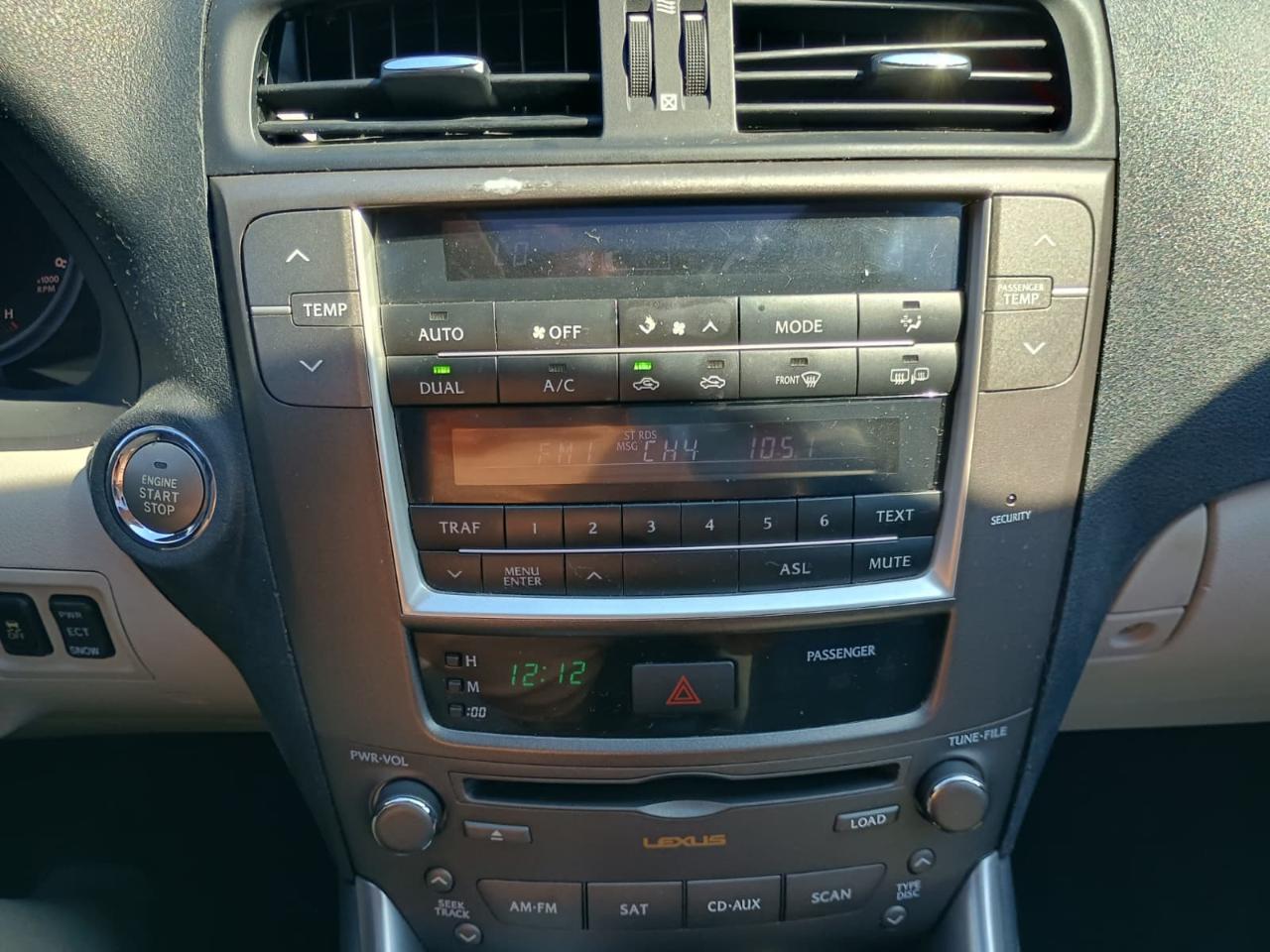 Lexus IS IS 250 6-Speed Sequential 2010