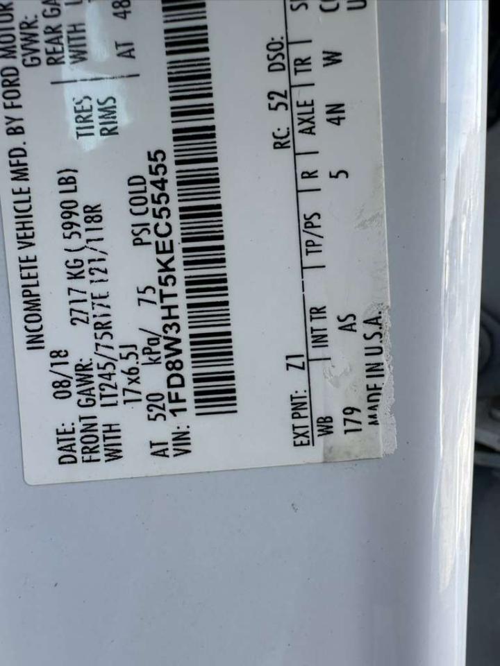 Ford F-350 SD Lariat Crew Cab Long Bed DRW 4WD 2019