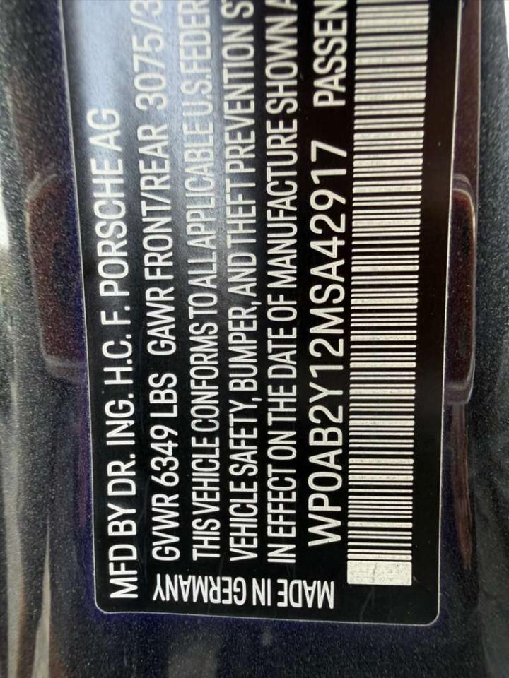 Porsche Taycan 4S 2021