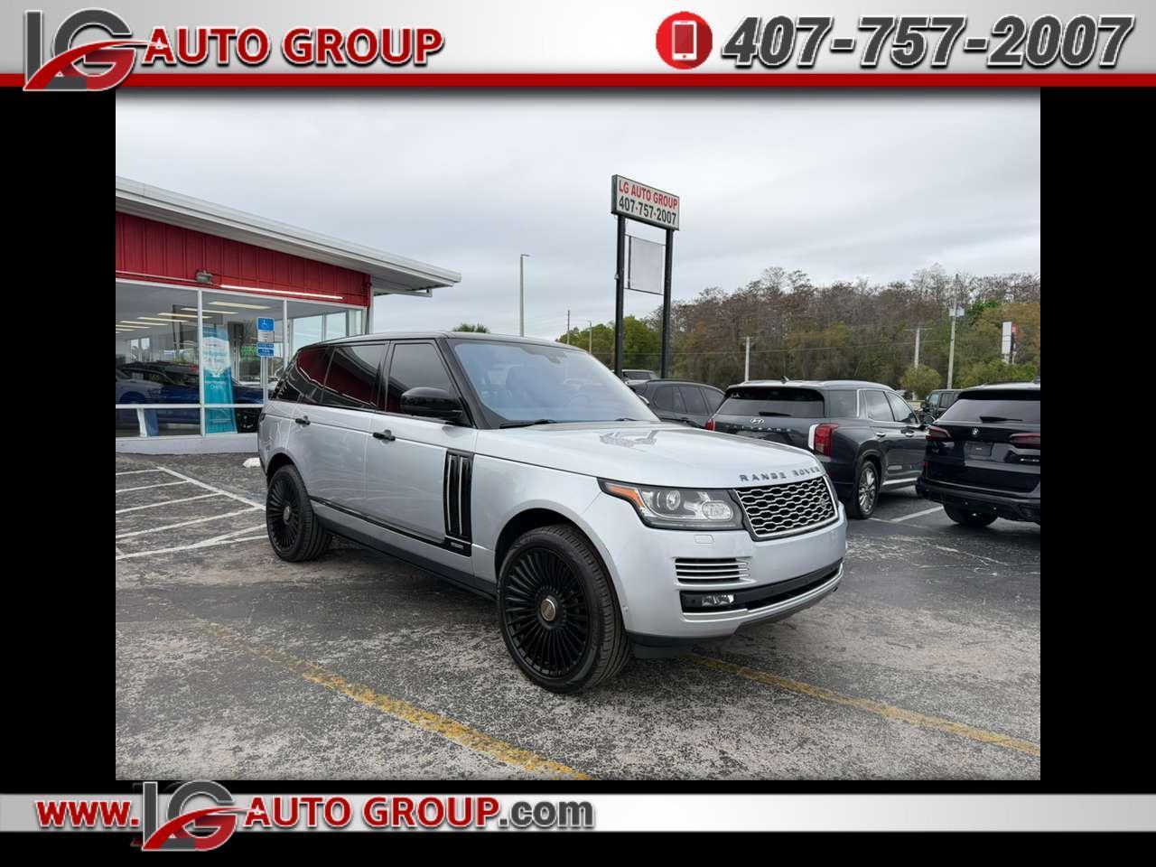 2016 Land Rover Range Rover V8 Supercharged LWB 4WD
