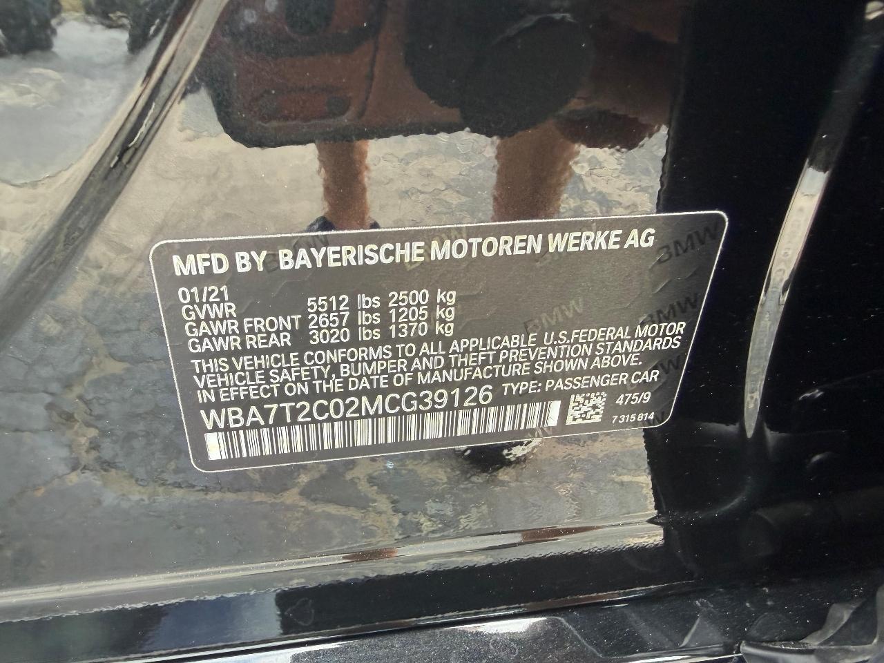 BMW 7-Series 740i 2021