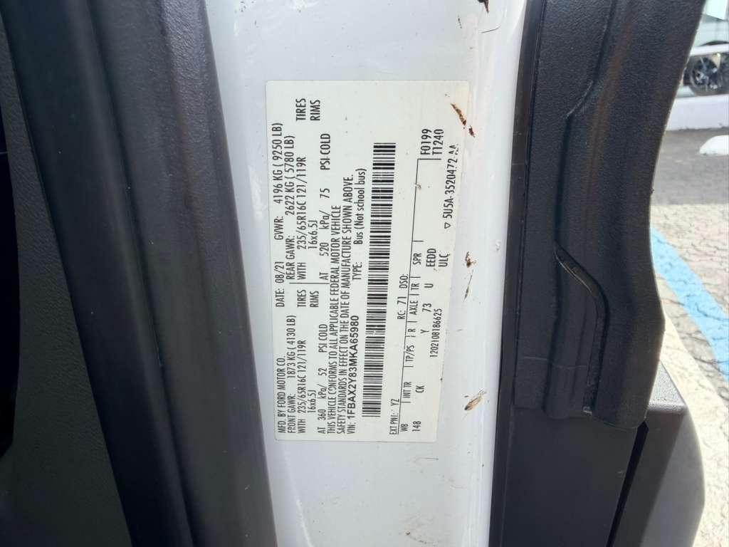 Ford Transit 350 Wagon Low Roof XLT w/Sliding Pass. 148-in. WB 2021