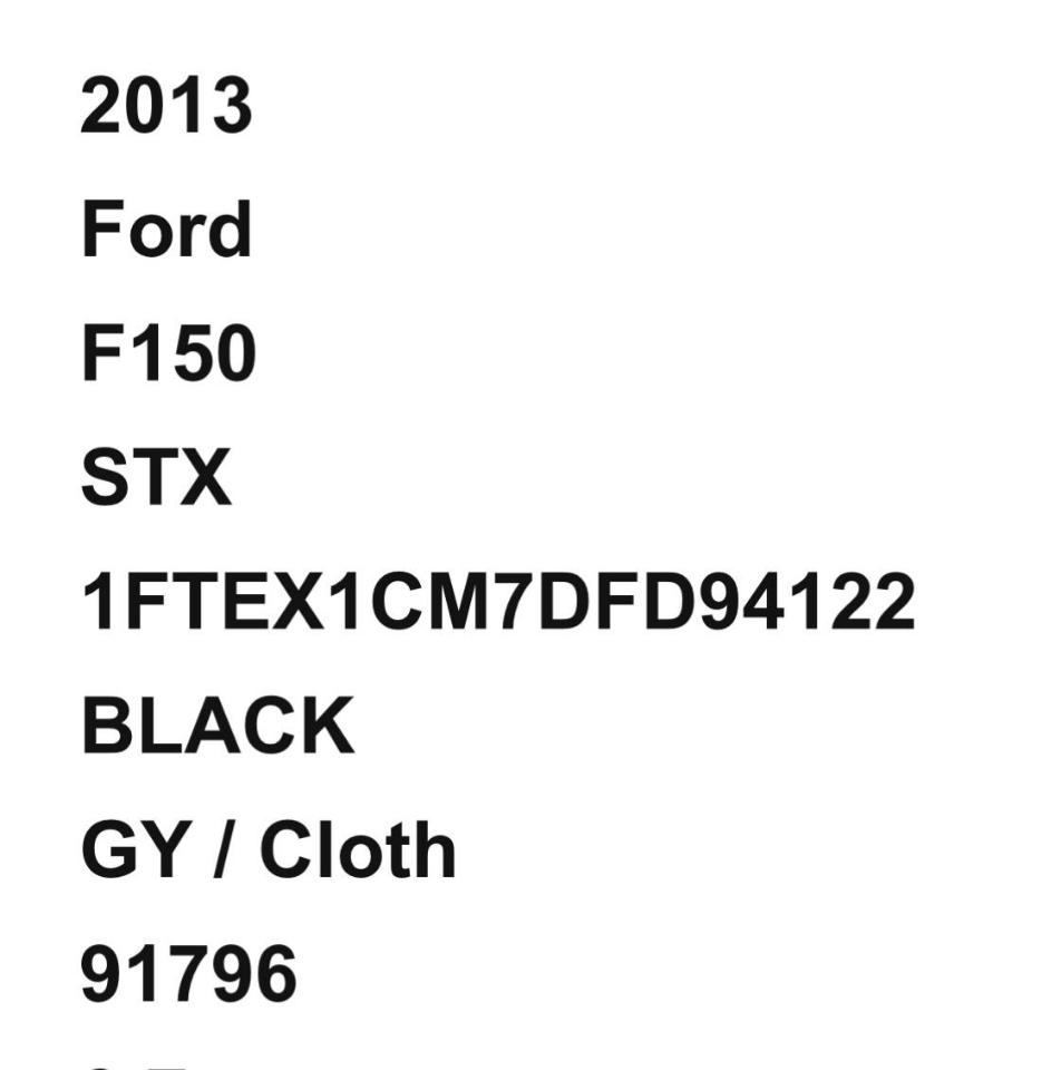 Ford F-150 STX SuperCab 2WD 2013