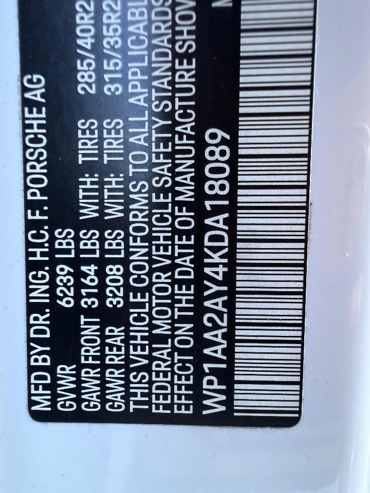 Porsche Cayenne Base 2019