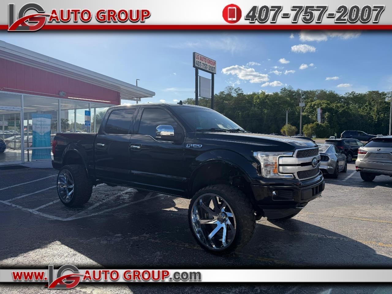 2018 Ford F-150 Platinum SuperCrew 5.5-ft. Bed 4WD