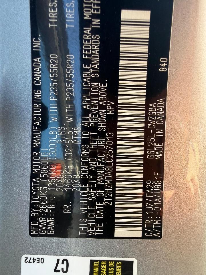 Lexus RX 350 AWD 2020