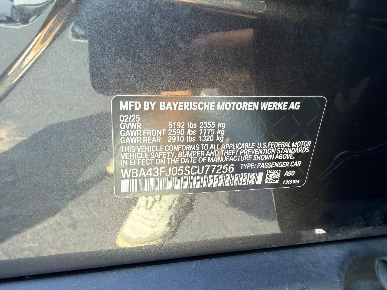 BMW 5-Series 530i 2025