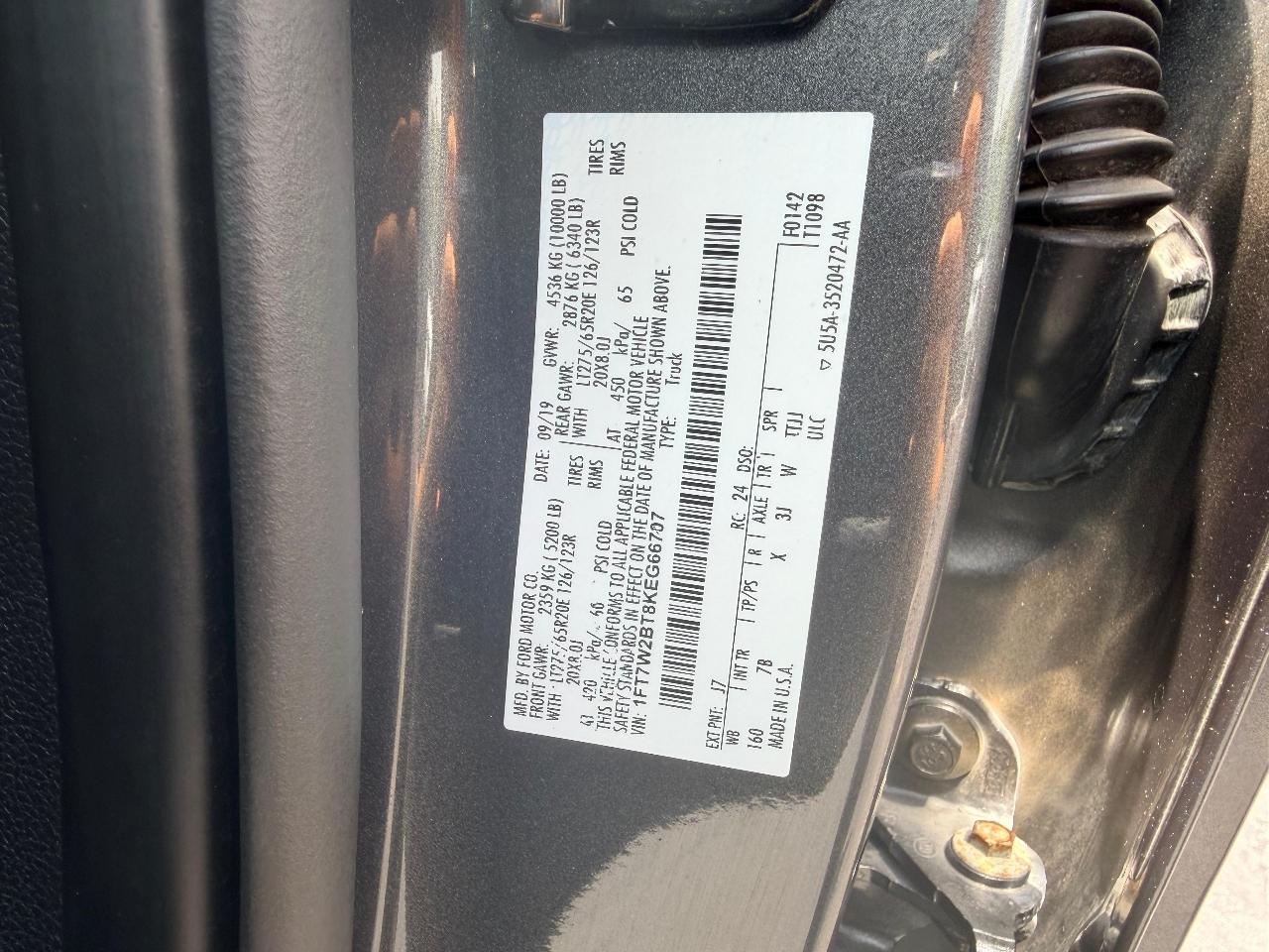 Ford F-250 SD Platinum Crew Cab 4WD 2019