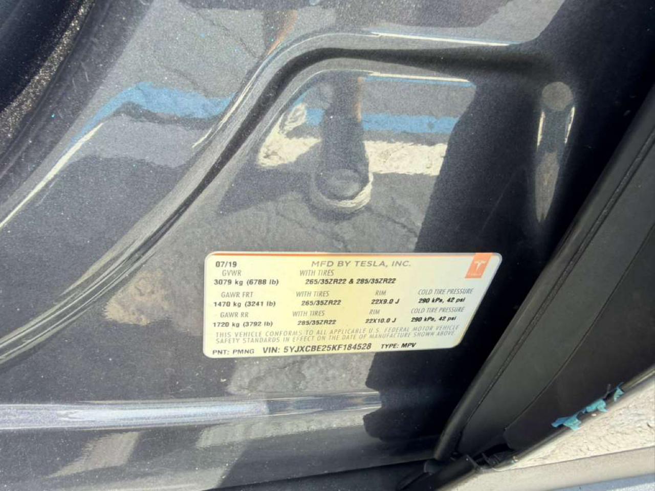 Tesla Model X 75D 2019