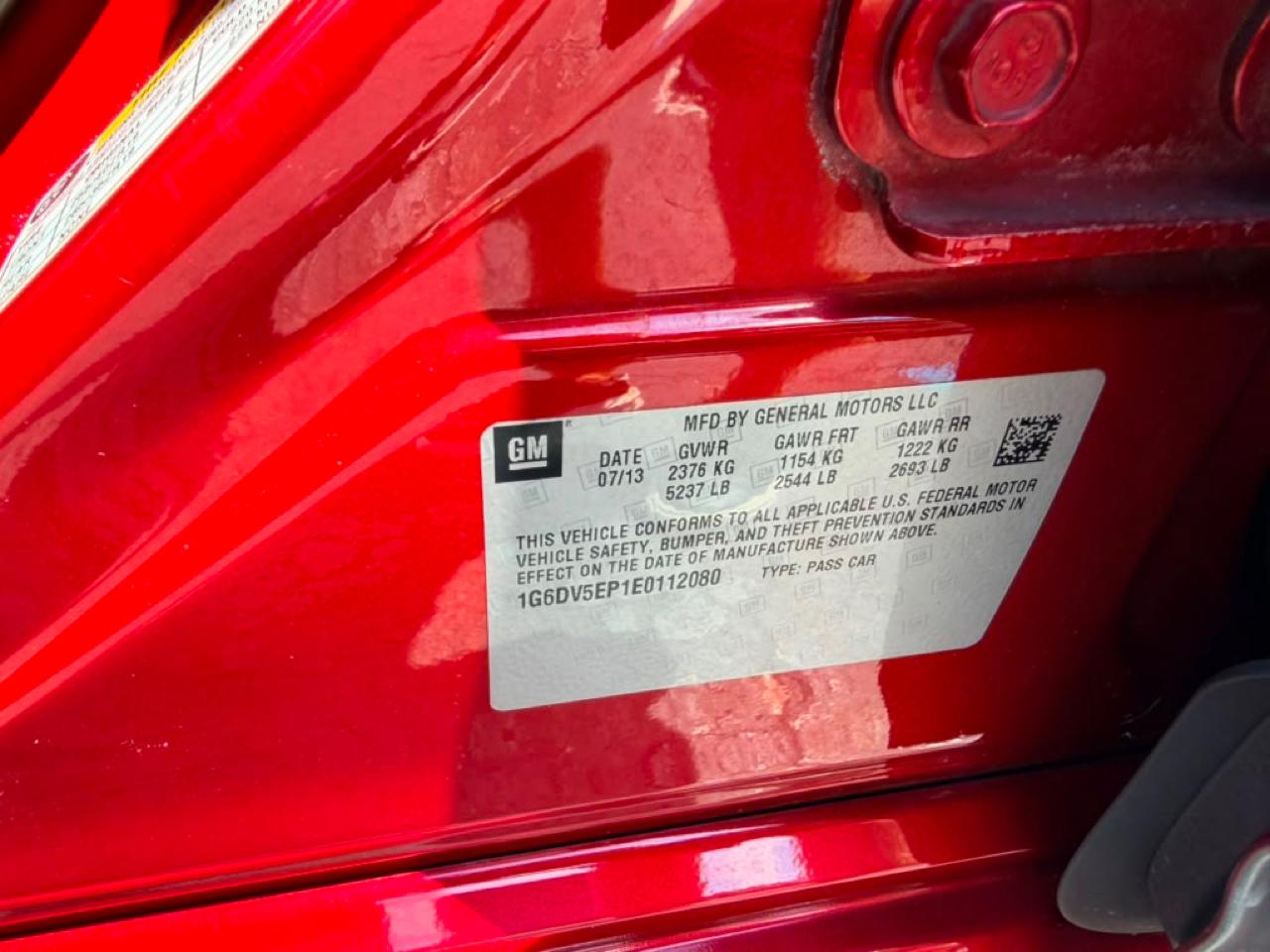 Cadillac CTS V Sedan 2014