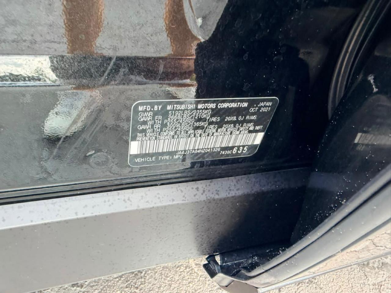 Mitsubishi Outlander ES 2WD 2022