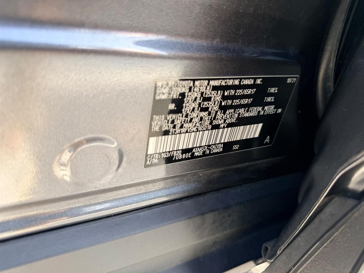 Toyota RAV4 LE 2021
