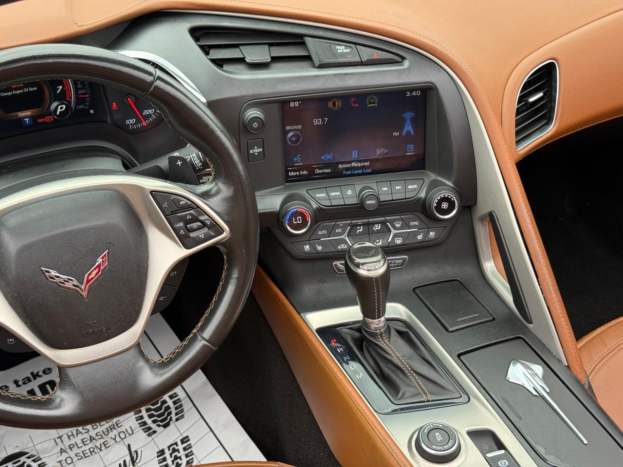 Chevrolet Corvette 3LT Coupe Automatic 2015