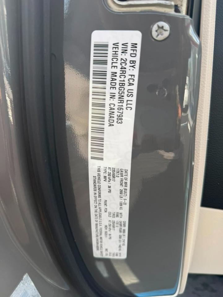 Chrysler Pacifica Touring-L 2022
