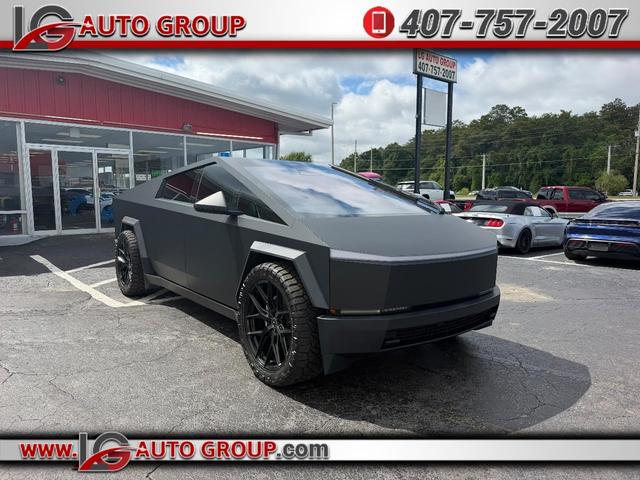 Black 2024 Tesla Cybertruck Pickup Truck All-Wheel Drive