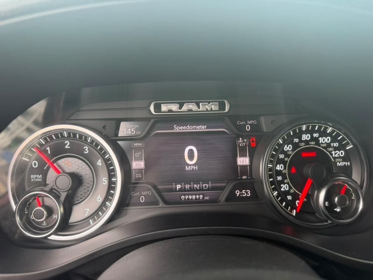 RAM 1500 Laramie Crew Cab SWB 4WD 2019