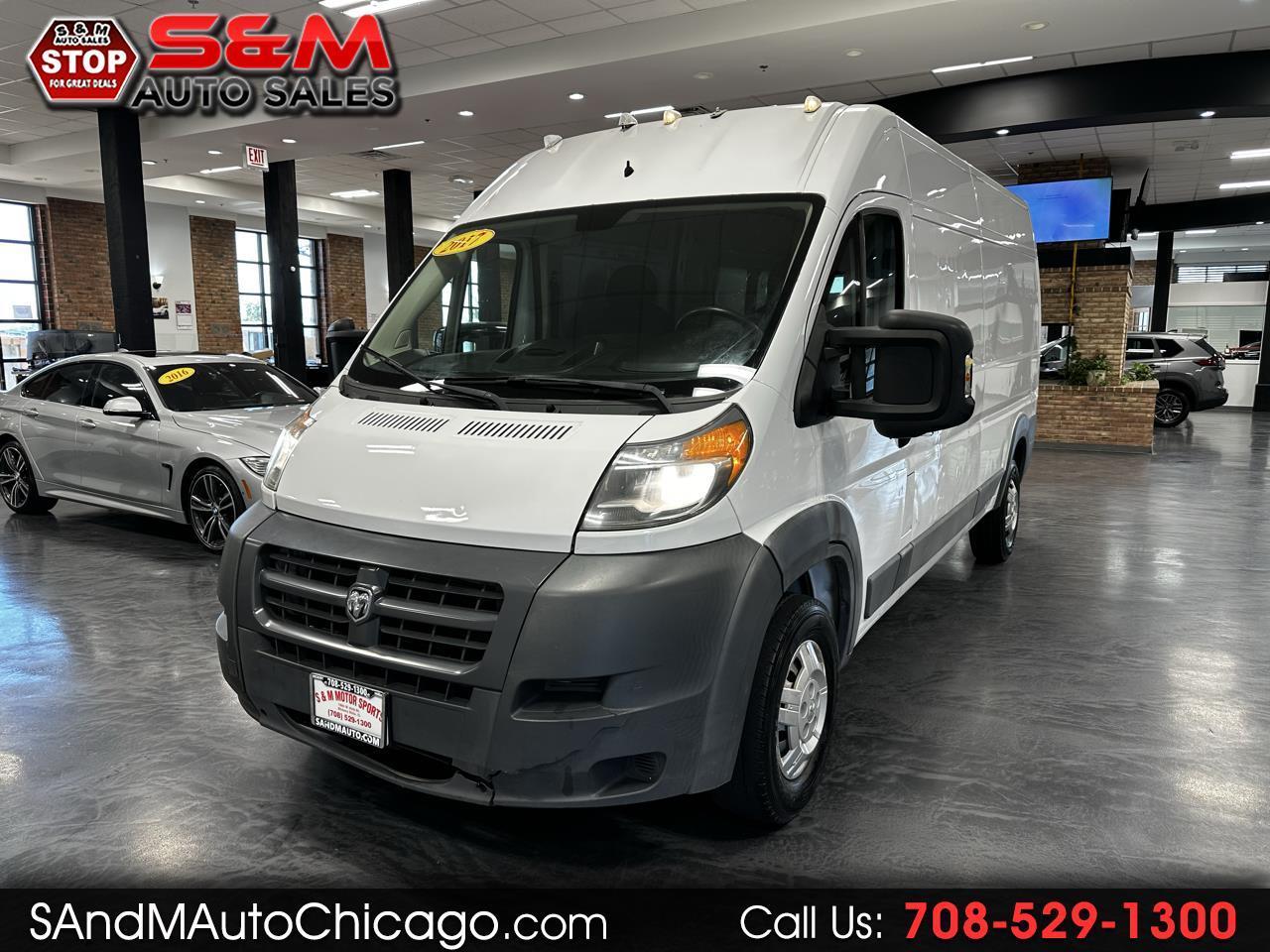 2017 RAM ProMaster Cargo Van 2500 High Roof 159" WB