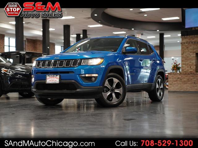 Blue 2018 Jeep Compass SUV / Crossover Four-Wheel Drive Automatic
