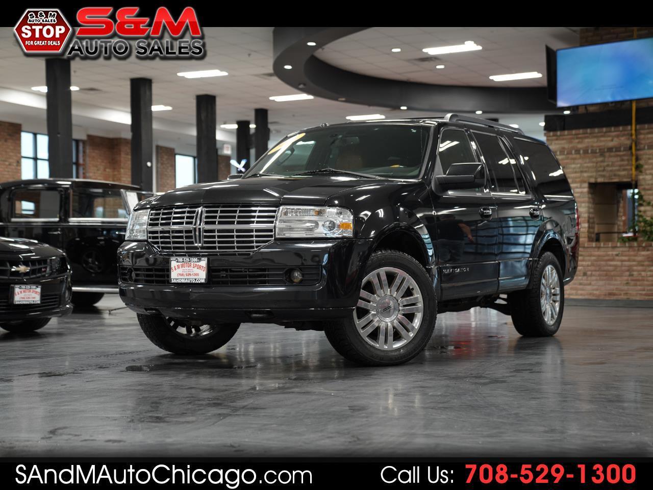 Black 2012 Lincoln Navigator SUV / Crossover Four-Wheel Drive Automatic