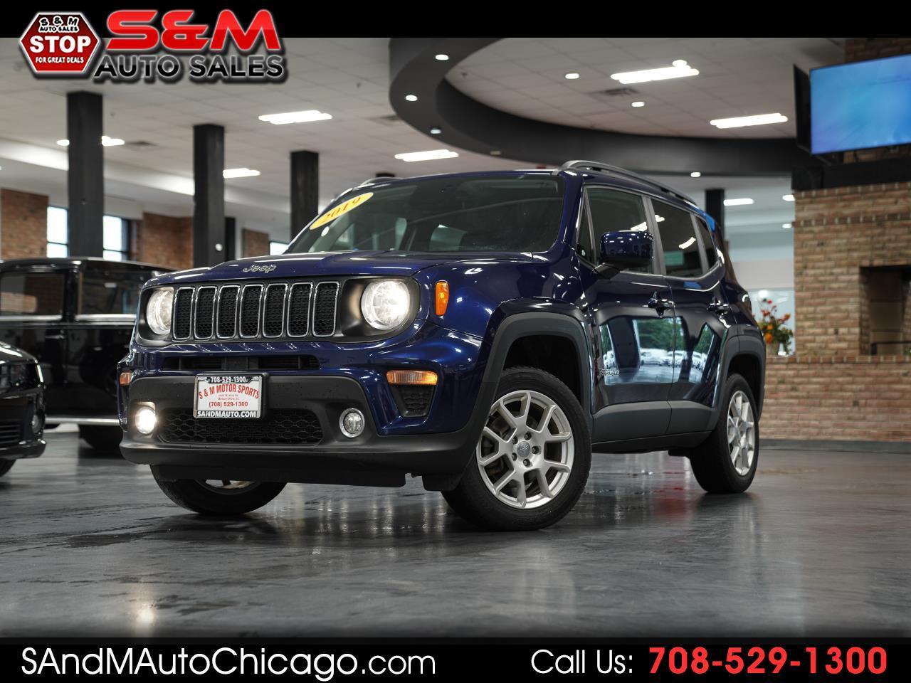 Blue 2019 Jeep Renegade SUV / Crossover Four-Wheel Drive Automatic