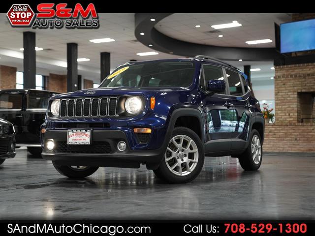 Blue 2019 Jeep Renegade SUV / Crossover Four-Wheel Drive Automatic