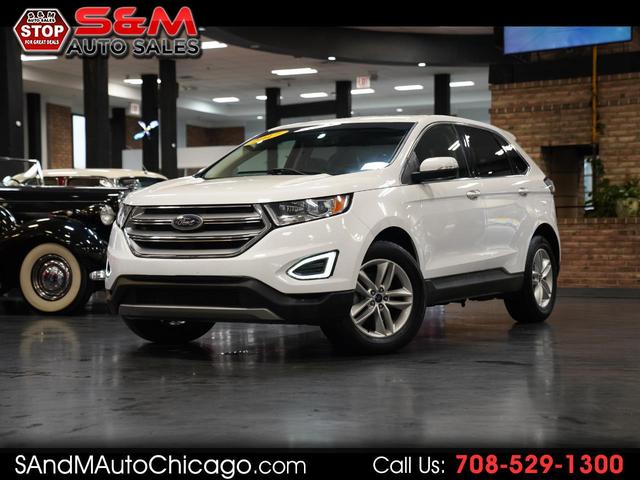 Oxford White 2017 Ford Edge SUV / Crossover Front-Wheel Drive Automatic