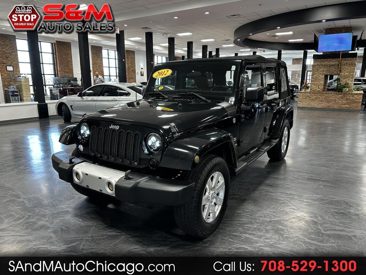 2012 Jeep Wrangler Unlimited 4WD 4dr Sahara