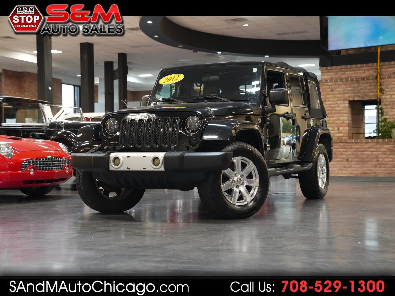 2012 Jeep Wrangler Unlimited 4WD 4dr Sahara