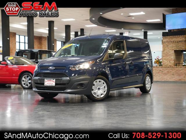 Blue 2014 Ford Transit Connect Van Front-Wheel Drive Automatic