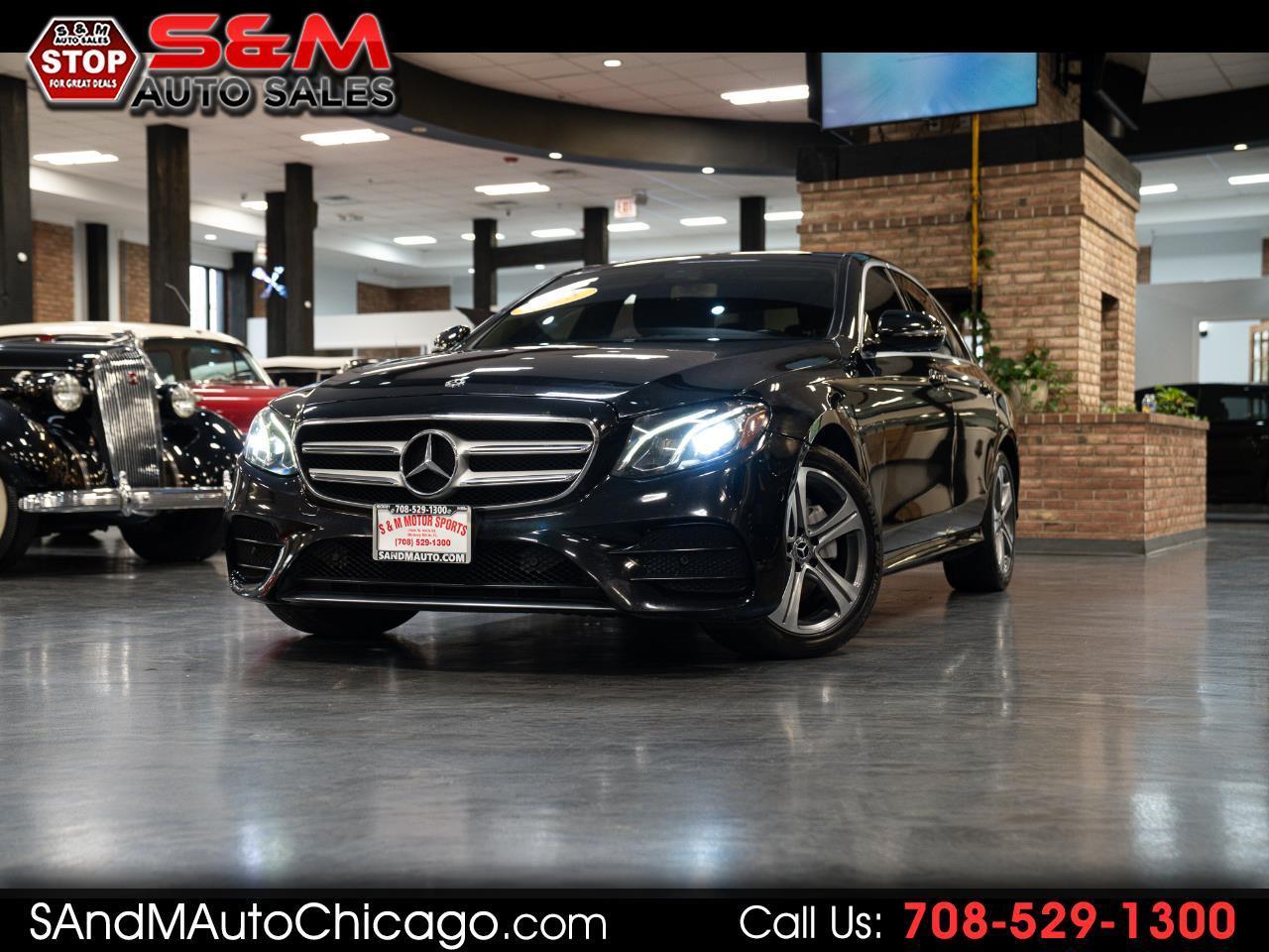 2018 Mercedes-Benz E-Class E 300 4MATIC Sedan