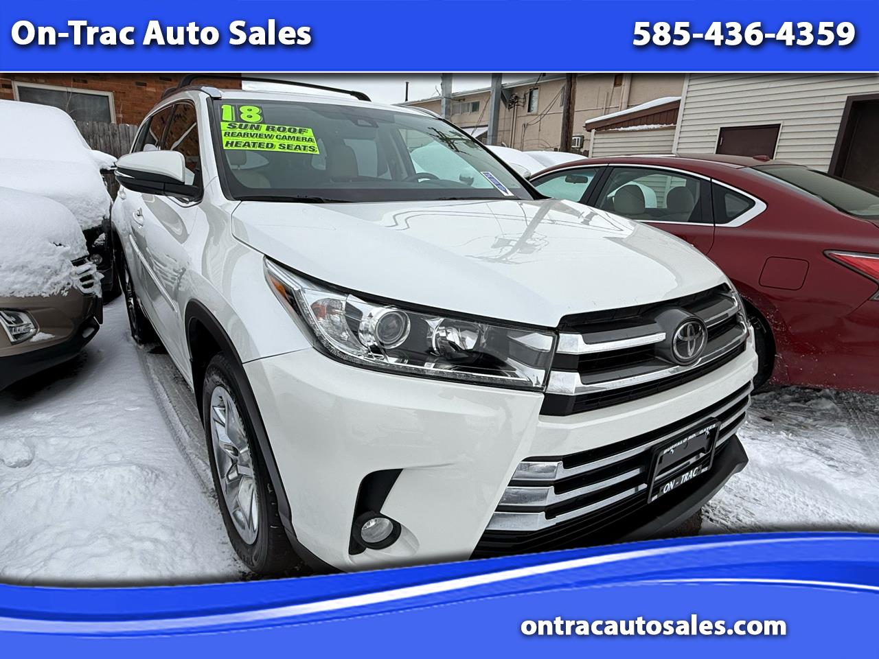 Toyota Highlander Limited V6 AWD (Natl) 2018