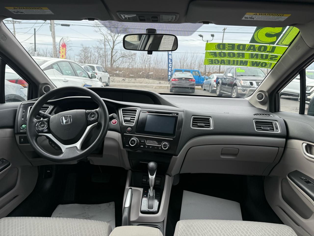 Honda Civic Sedan 4dr CVT EX 2015