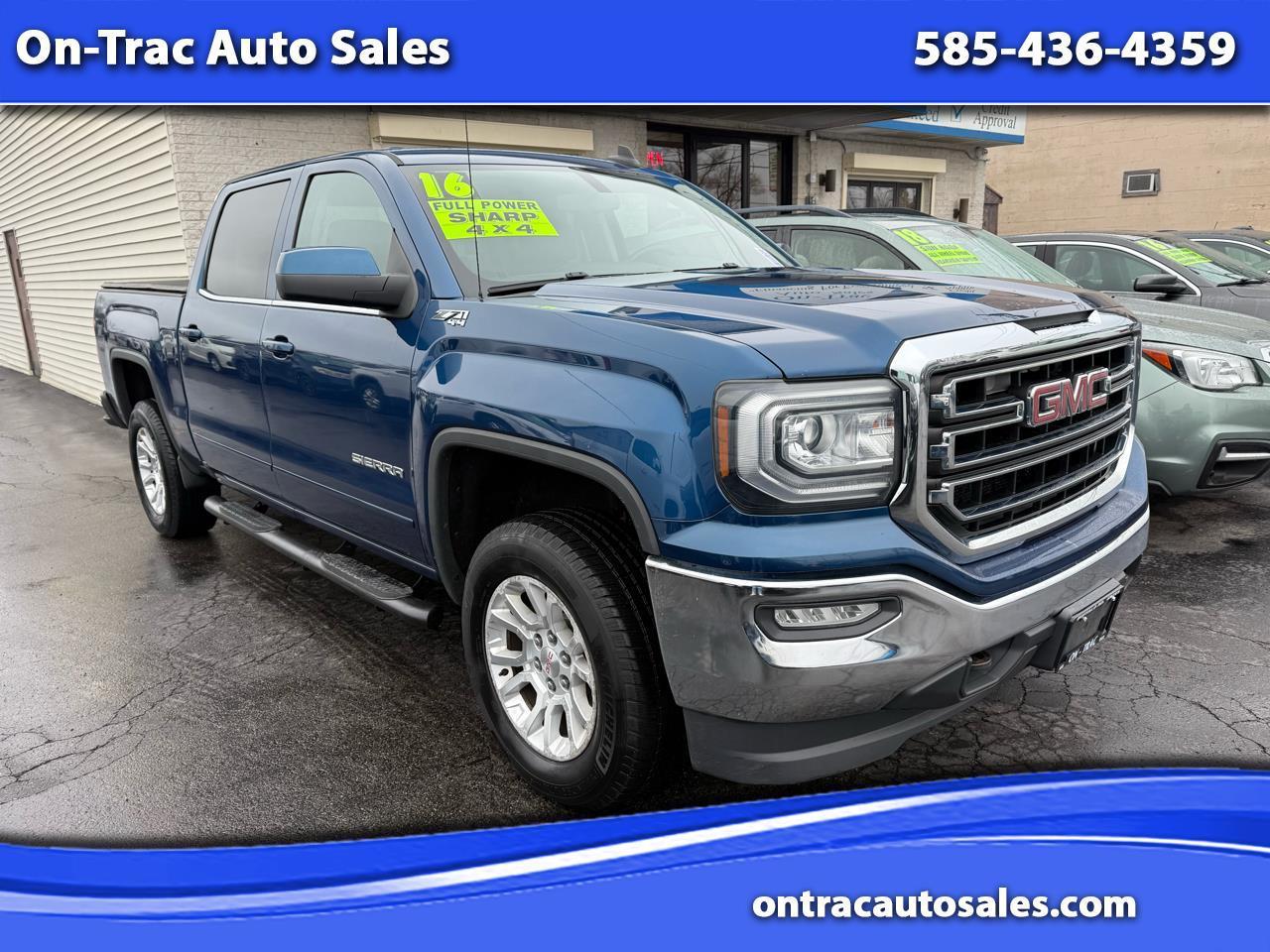 GMC Sierra 1500 4WD Crew Cab 143.5" SLE 2016