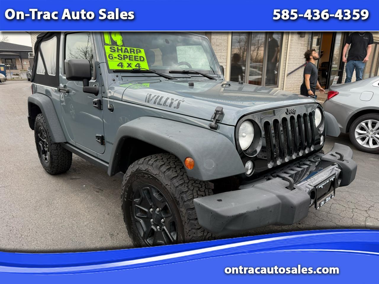 Jeep Wrangler 4WD 2dr Willys Wheeler 2014