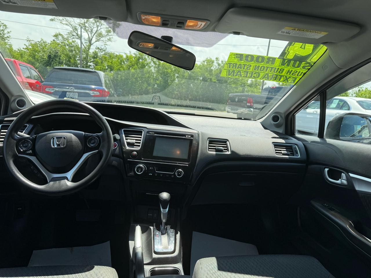 Honda Civic Sedan 4dr CVT EX 2014