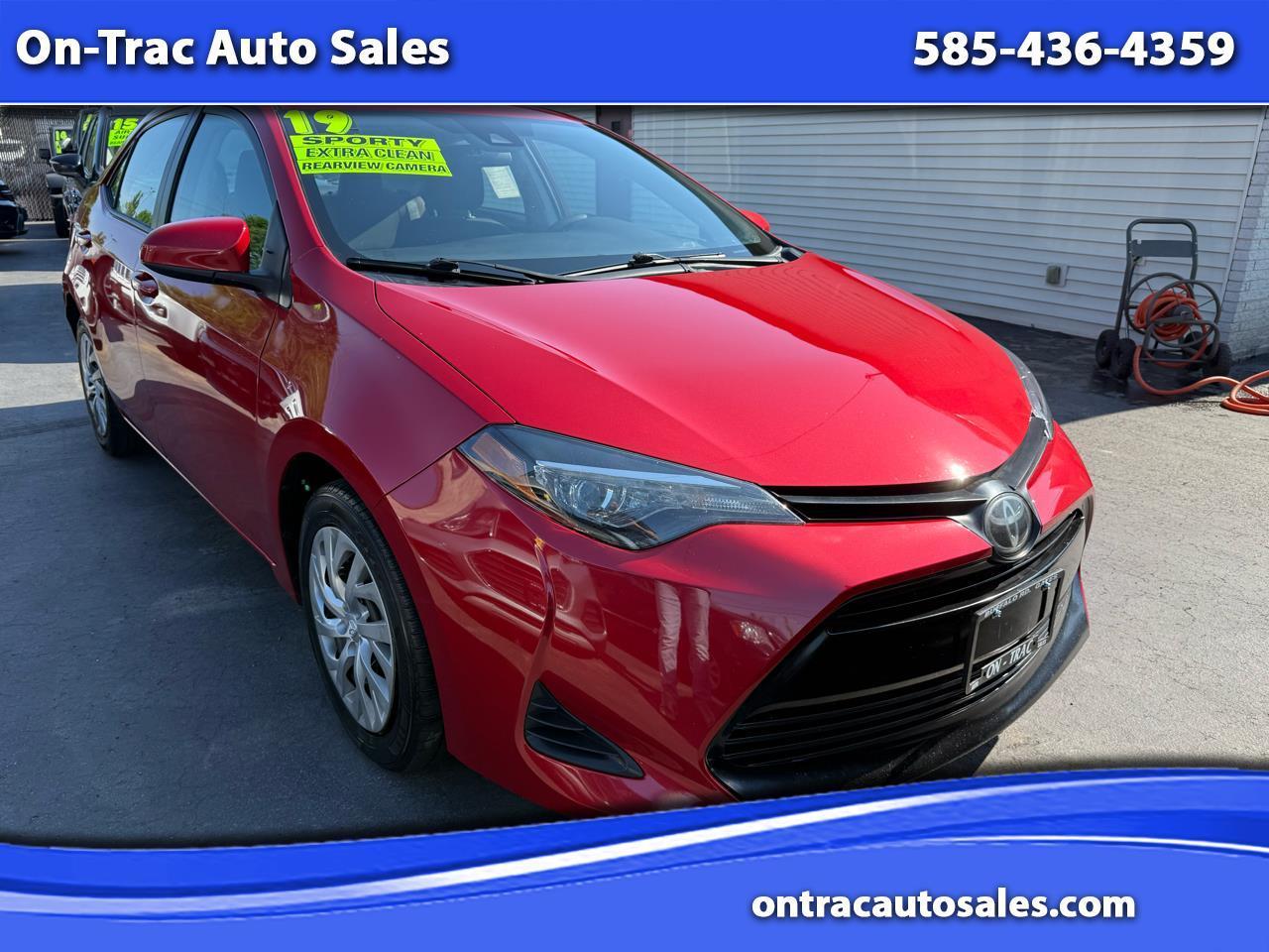 Toyota Corolla XLE CVT (Natl) 2019