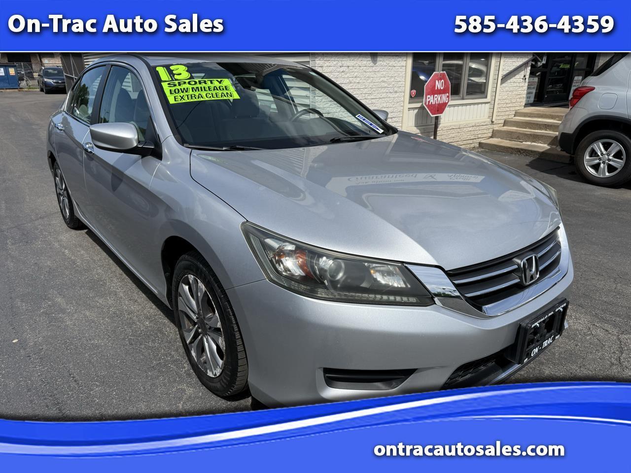 Honda Accord Sdn 4dr I4 CVT LX 2013