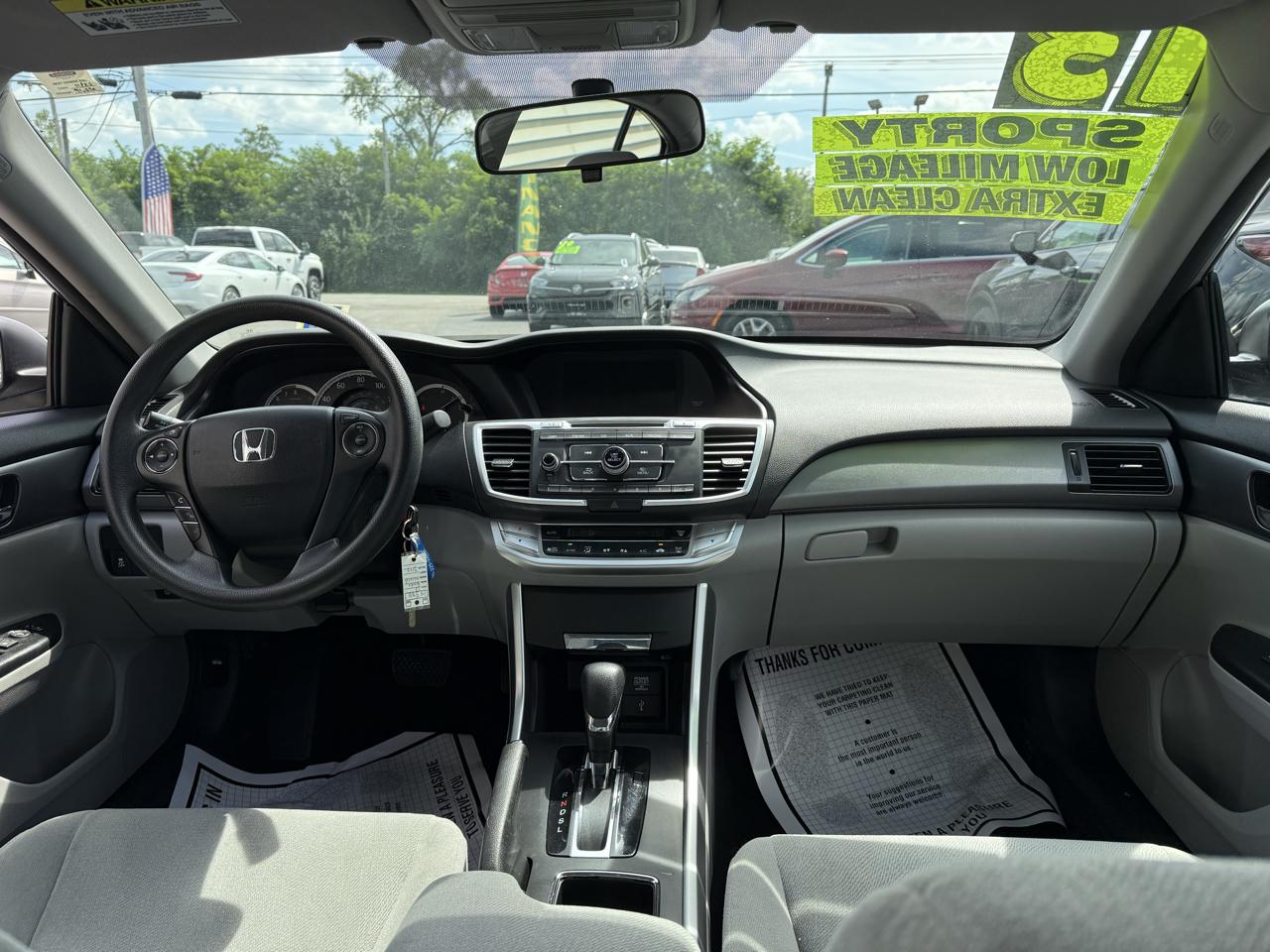 Honda Accord Sdn 4dr I4 CVT LX 2013