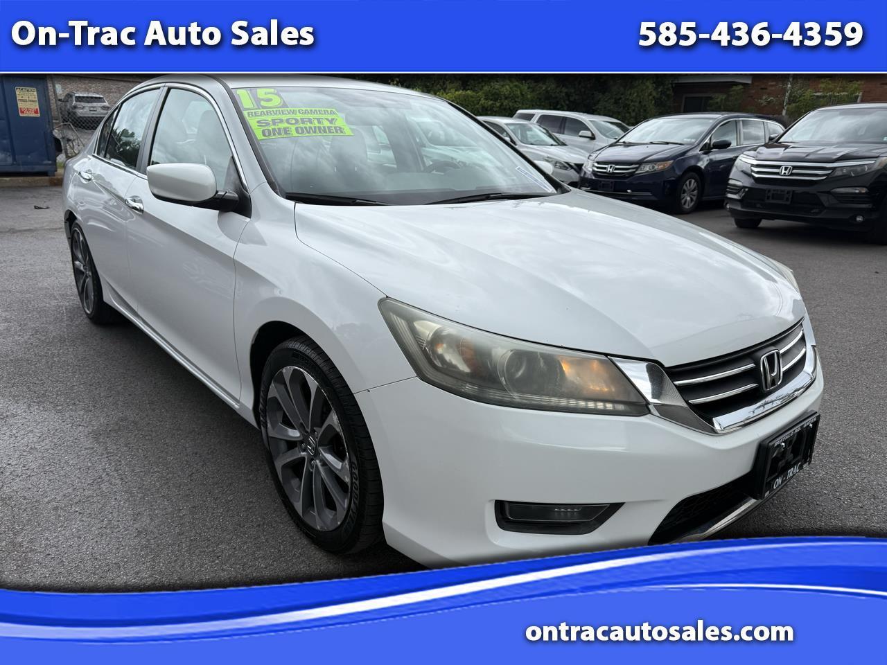 Honda Accord Sedan 4dr I4 CVT Sport 2015