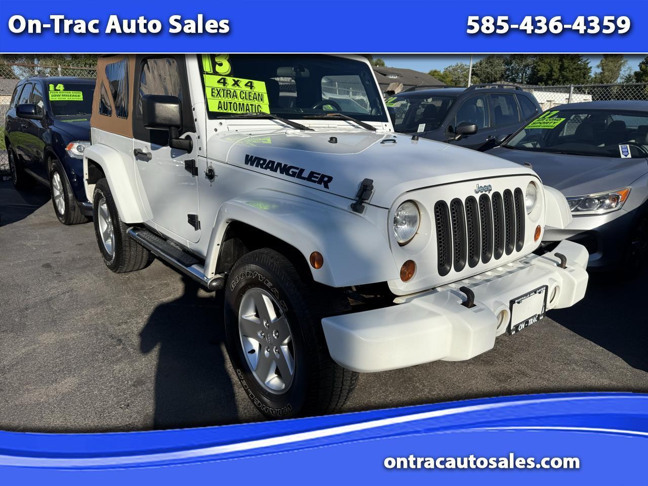 Jeep Wrangler 4WD 2dr Sport 2013