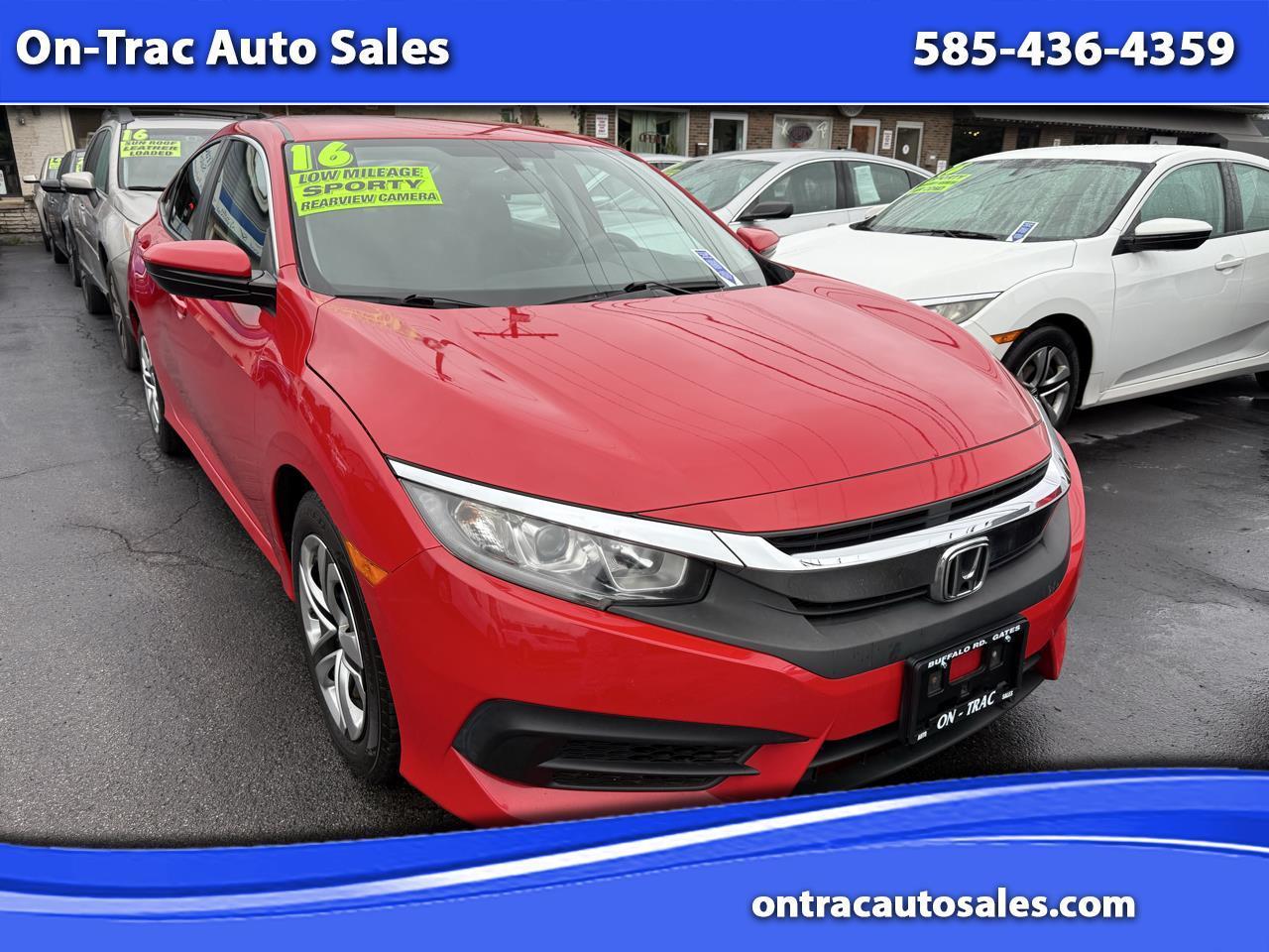 Honda Civic Sedan 4dr CVT LX 2016