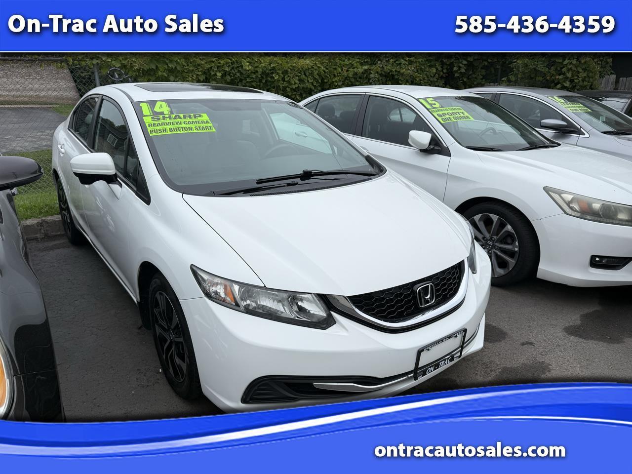 Honda Civic Sedan 4dr CVT EX 2014