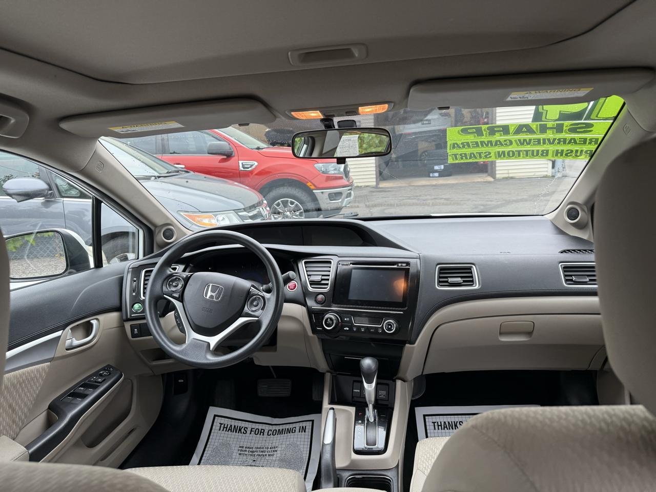 Honda Civic Sedan 4dr CVT EX 2014