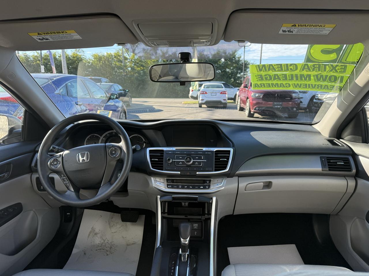Honda Accord Sedan 4dr I4 CVT LX 2015